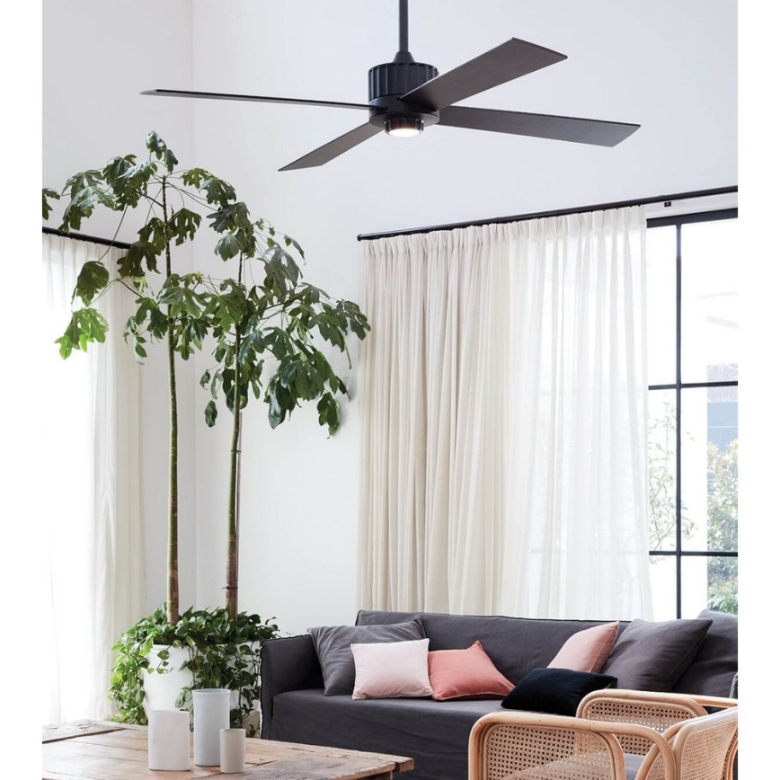 Lucci air 213170 - LED-Deckenventilator NEWPORT Wenge/braun + Fernbedienung