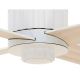 Lucci air 213171 - LED-Deckenventilator NEWPORT Holz/weiß/beige + Fernbedienung