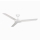 Lucci Air 21321549 - Deckenventilator ABYSS d 142 cm IP66 weiß + Fernbedienung