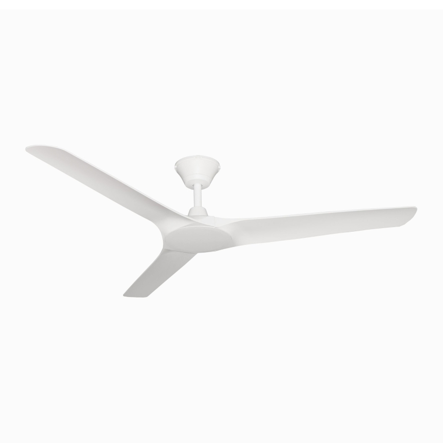 Lucci Air 21321549 - Deckenventilator ABYSS Ø 142 cm IP66 Weiß + Fernbedienung