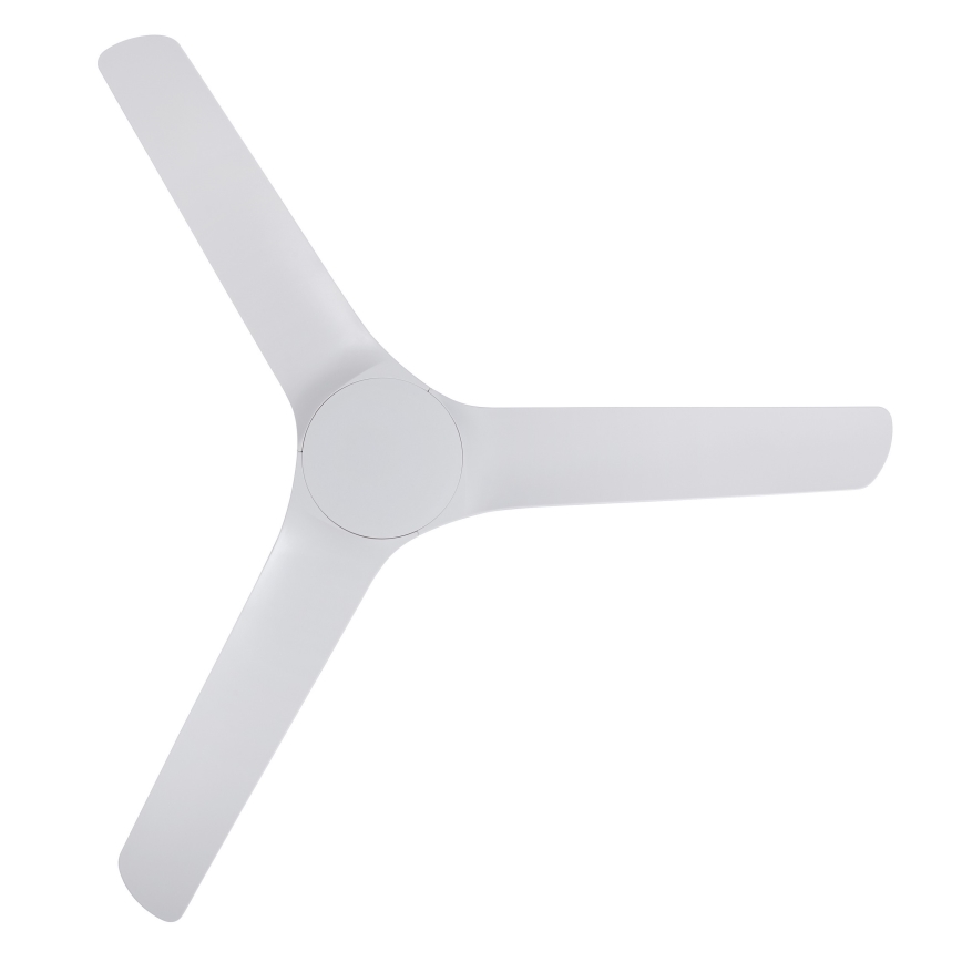 Lucci Air 21321549 - Deckenventilator ABYSS Ø 142 cm IP66 Weiß + Fernbedienung