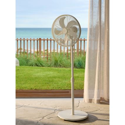 Lucci Air 21326449 - Standventilator GLIDE, 36 W/230 V, Ø 45 cm, weiß