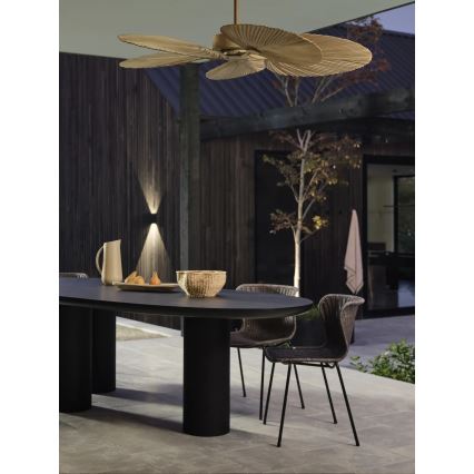 Lucci Air 21326849 - Deckenventilator BALI Ø 132 cm beige + Fernbedienung