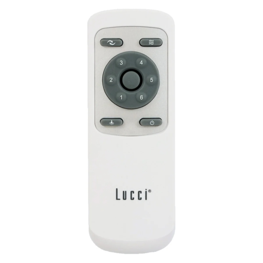 Lucci Air 21326849 - Deckenventilator BALI Ø 132 cm beige + Fernbedienung