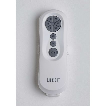 Lucci air 213351 - Dimmbarer LED-Deckenventilator RIVIERA 1xGX53/12W/230V schwarz + Fernbedienung