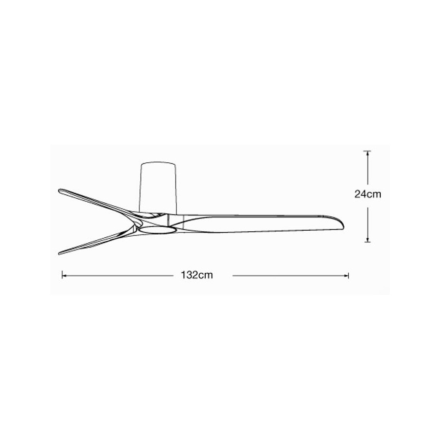 Lucci air 21610149 - Deckenventilator LONDO schwarz + Fernbedienung