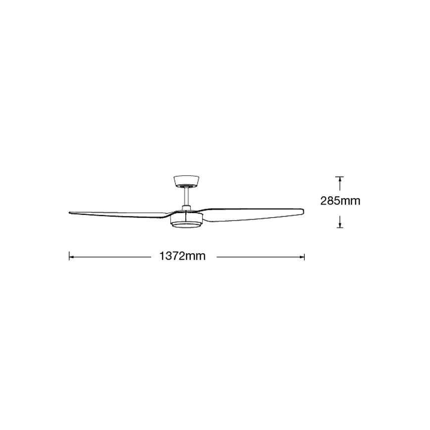 Lucci air 21615449 - Deckenventilator CONDOR schwarz + Fernbedienung