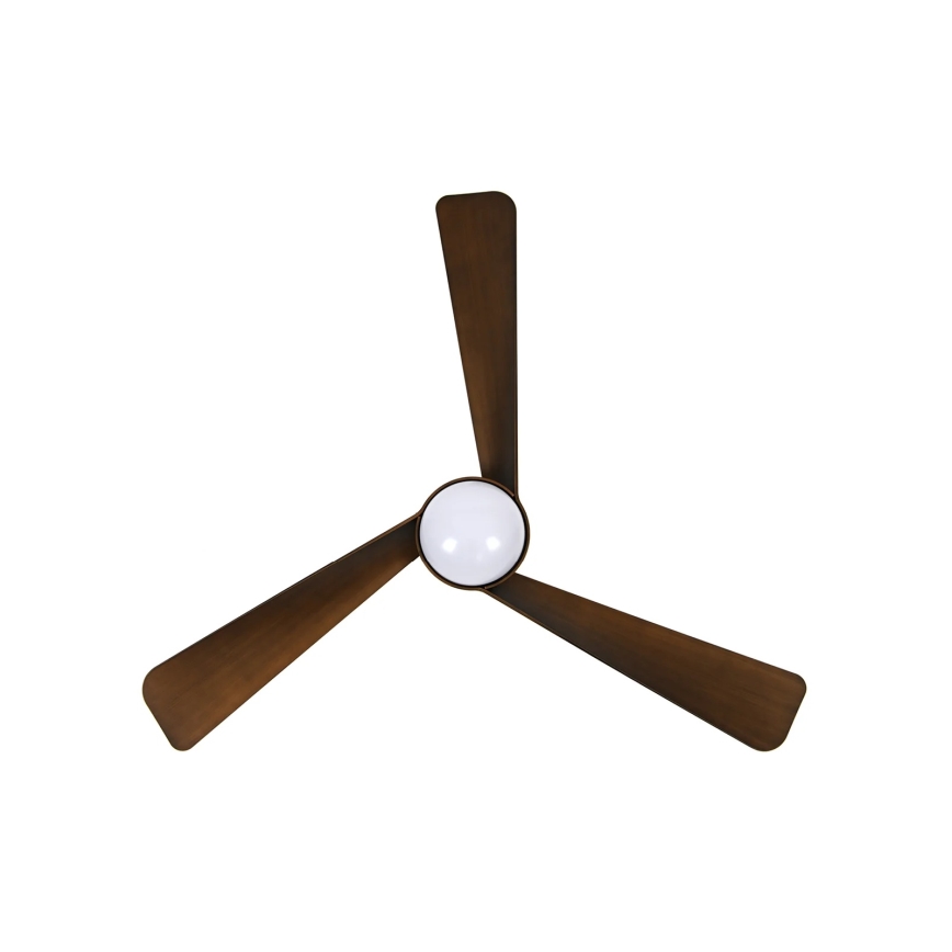 Lucci Air 21617249 - LED-dimmbarer Deckenventilator OSPREY 1xGX53/12W/230V Ø 132 cm Bronze + Fernbedienung