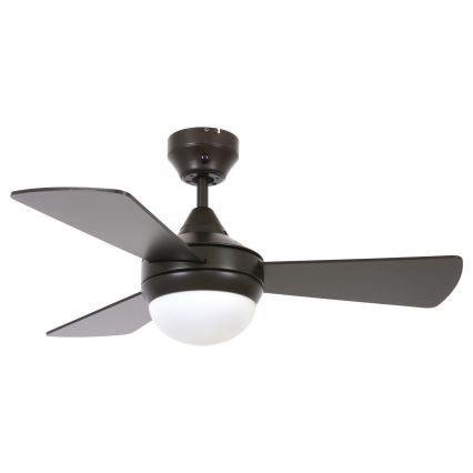 Lucci Air 512311 - Deckenventilator AIRLIE HUGGER 2xE27/15W/230V Holz/braun Ø 91 cm + Fernbedienung