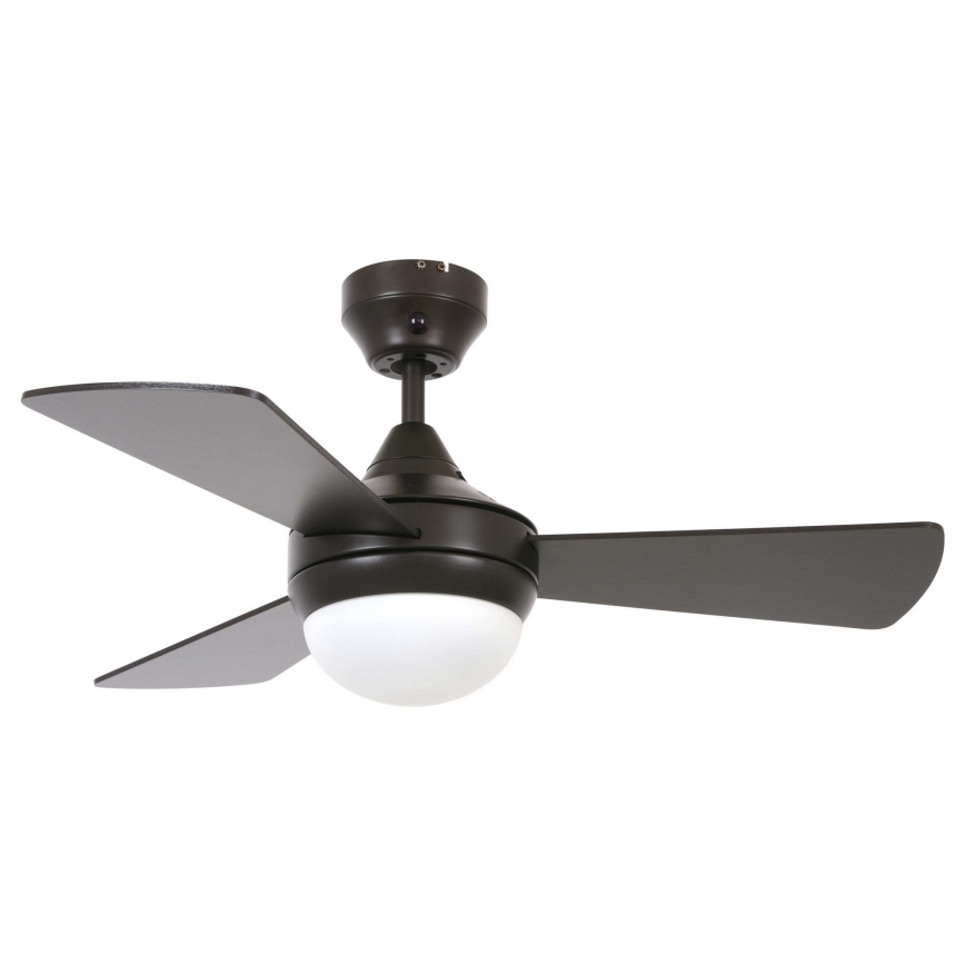 Lucci Air 512311 - Deckenventilator AIRLIE HUGGER 2xE27/15W/230V Holz/braun Ø 91 cm + Fernbedienung