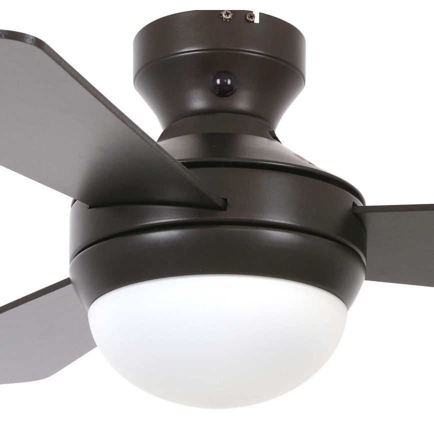 Lucci Air 512311 - Deckenventilator AIRLIE HUGGER 2xE27/15W/230V Holz/braun Ø 91 cm + Fernbedienung