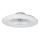 Lucci Air 513200 - Dimmbare LED-Deckenleuchte mit Ventilator OSLO LED/20W/230V 3000/4500/6500K weiß + Fernbedienung