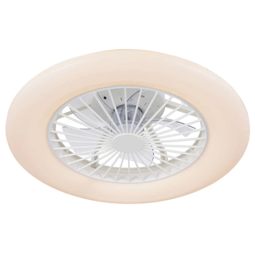 Lucci Air 513200 - Dimmbare LED-Deckenleuchte mit Ventilator OSLO LED/20W/230V 3000/4500/6500K weiß + Fernbedienung