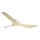 Lucci Air 514031 - Deckenventilator KOTARA Ø 137 cm beige/weiß + Fernbedienung