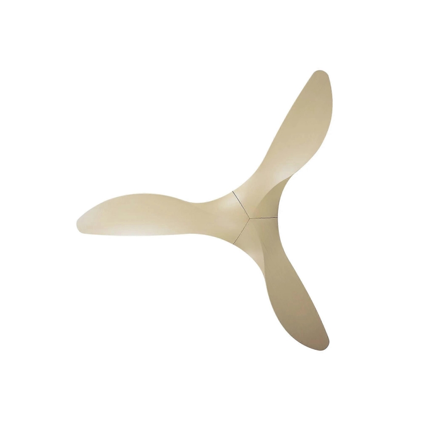 Lucci Air 514031 - Deckenventilator KOTARA Ø 137 cm beige/weiß + Fernbedienung