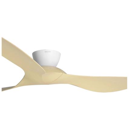 Lucci Air 514031 - Deckenventilator KOTARA Ø 137 cm beige/weiß + Fernbedienung