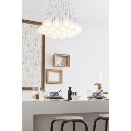 Lucid 70434/19/67 - Pendelleuchte TEARS 19xG4/10W/230V