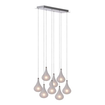 Lucid 70434/28/67 - Pendelleuchte TEARS 8xG4/20W/230V