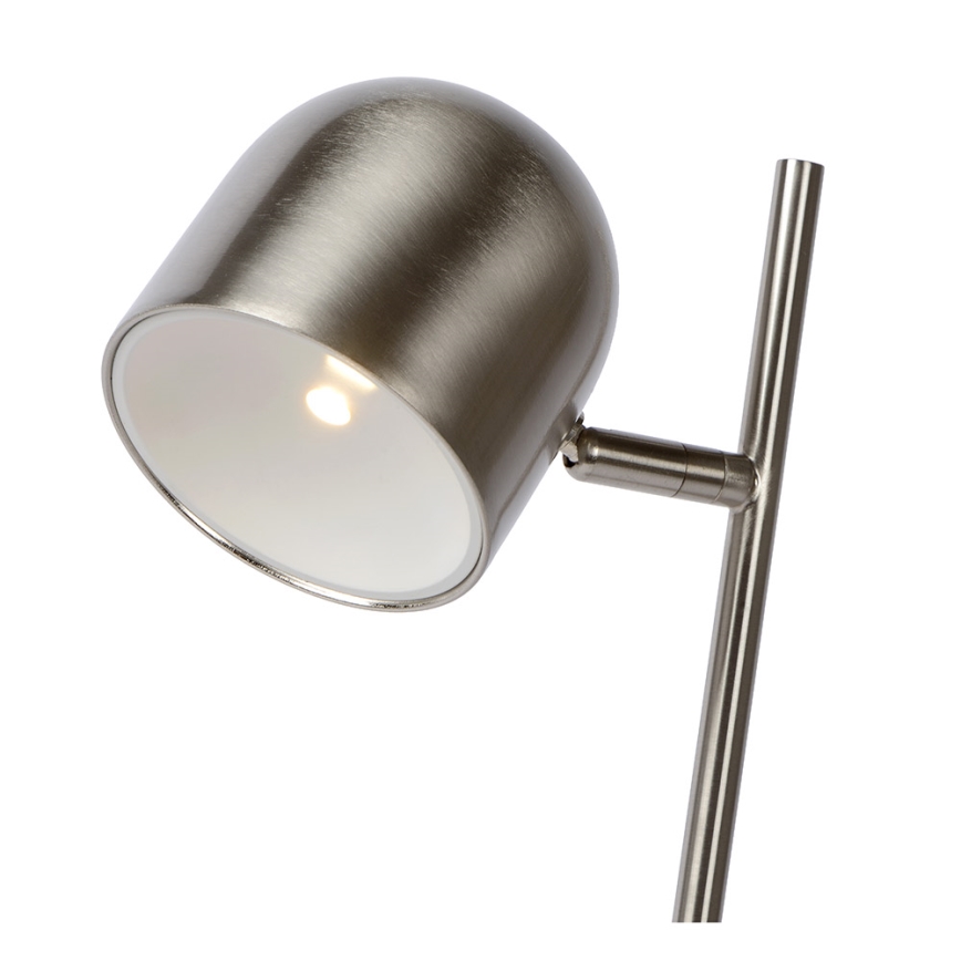 Lucide 03603/05/12- Dimmbare LED-Tischlampe SKANSKA LED/5W/230V mattes Chrom