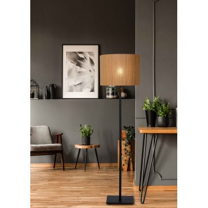 Lucide 03729/81/30 - Stehleuchte MAGIUS 1xE27/40W/230V Bambus