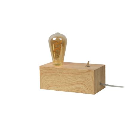 Lucide 08516/01/76 - Tischlampe EDISON 1xE27/60W/230V