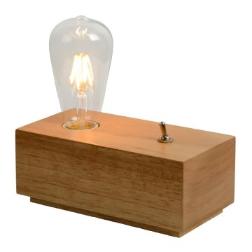 Lucide 08516/04/72 - LED Tischlampe EDISON 1xE27/4W/230V