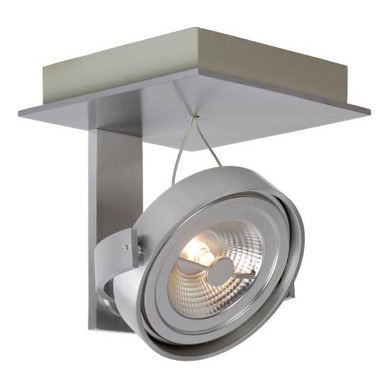 Lucide 09988/12/12 - Dimmbarer LED-Strahler SPEKTRUM 1xG53/12W/12V matt Chrom