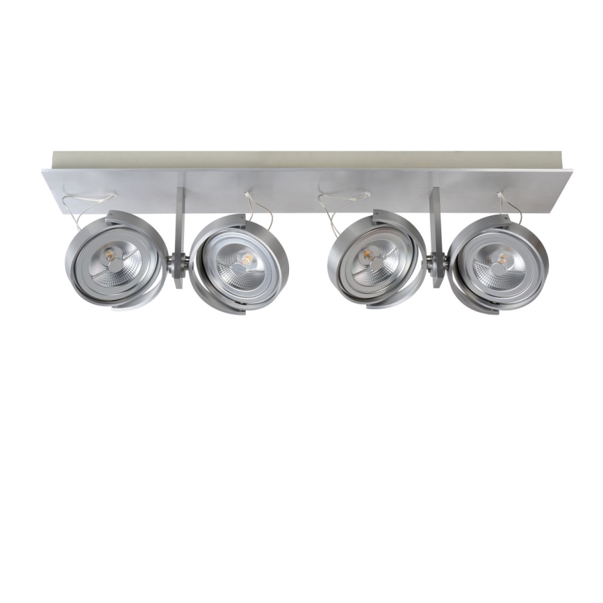 Lucide 09988/48/12 - LED-Strahler SPEKTRUM 4xG53/12W/12V matt Chrom
