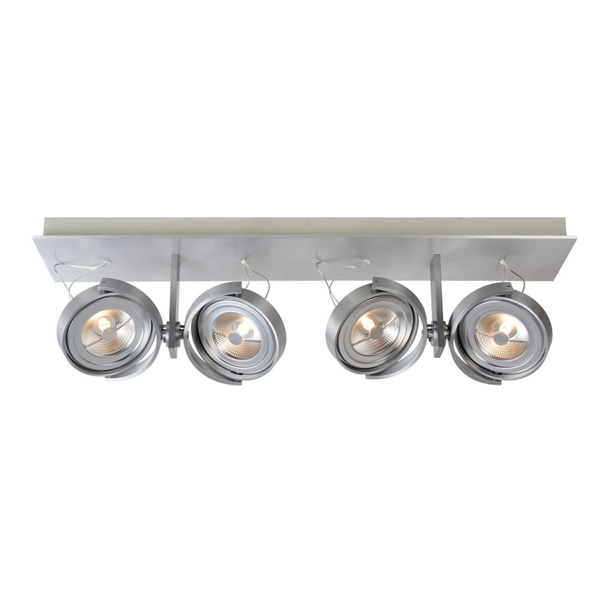 Lucide 09988/48/12 - LED-Strahler SPEKTRUM 4xG53/12W/12V matt Chrom