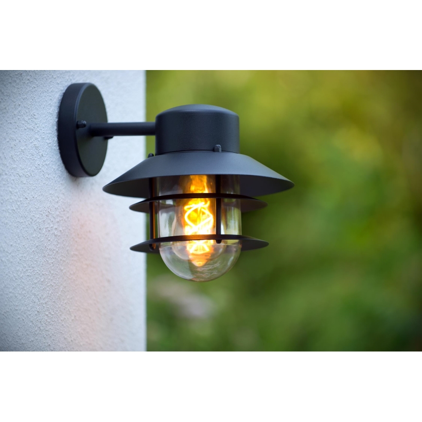 Lucide 11874/01/30 - Auβen-Wandbeleuchtung ZICO 1xE27/60W/230V IP44