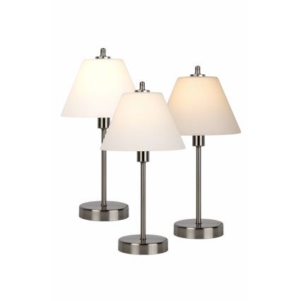 Lucid 12561/21/12 - Dimmbare Tischleuchte TOUCH ZWEI 1xE14/40W/230V