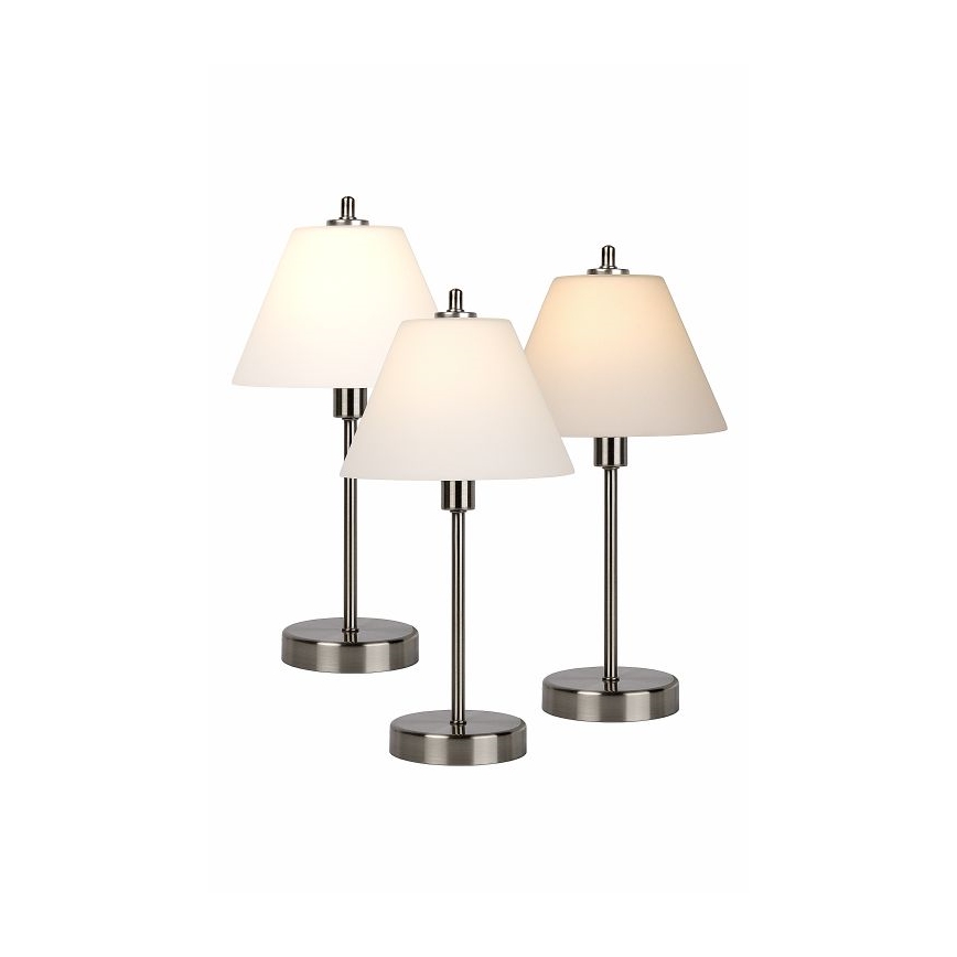 Lucid 12561/21/12 - Dimmbare Tischleuchte TOUCH ZWEI 1xE14/40W/230V