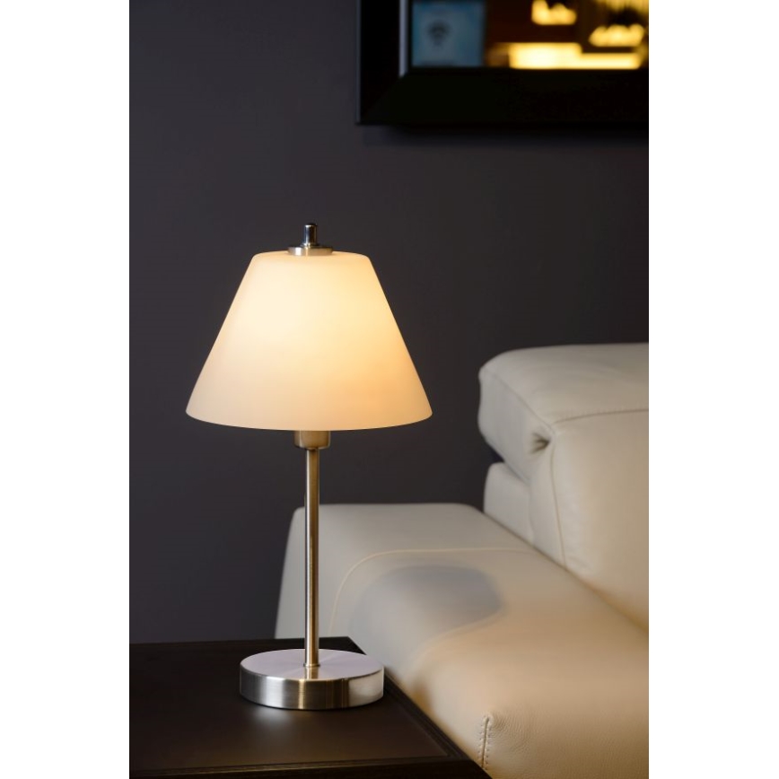 Lucid 12561/21/12 - Dimmbare Tischleuchte TOUCH ZWEI 1xE14/40W/230V