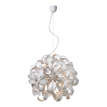 Lucide 13409/11/31 - Hängeleuchte  ATOMA 12xG9/33W/230V weiβ