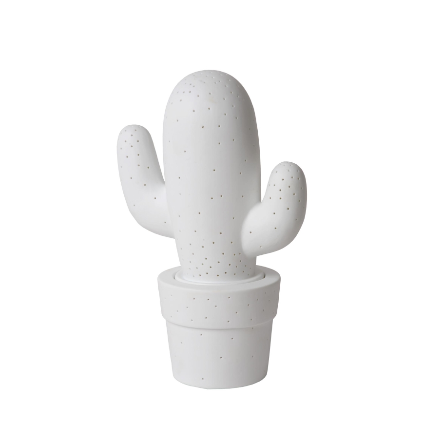 Lucide 13513/01/31 - Tischlampe CACTUS 1xE14/40W/230V weiss