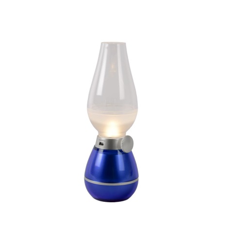 Lucide 13520/01/35 - LED Tischlampe ALADIN 1xLED/0,4W/5V blau