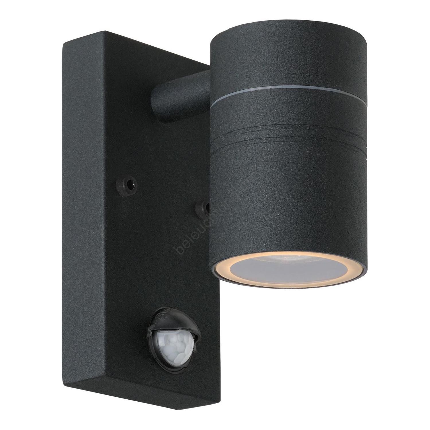 Lucide 14866/05/30 LEDAußenleuchte mit Sensor ARNELED 1xGU10/5W