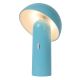 Lucide 15599/06/68 - LED dimmbare Tischlampe FUNGO LED/7,5W/230V blau