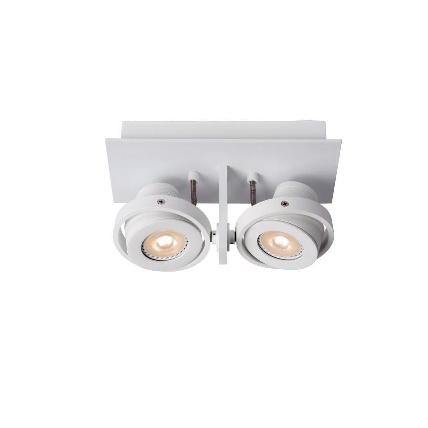 Lucide 17906/11/31 - Dimmbarer LED-Strahler LANDA 2xGU10/5W/230V weiß