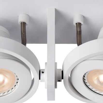 Lucide 17906/11/31 - Dimmbarer LED-Strahler LANDA 2xGU10/5W/230V weiß