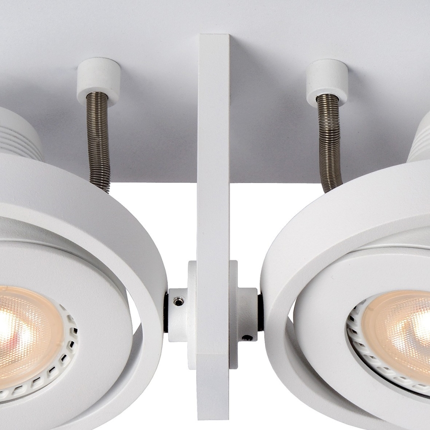 Lucide 17906/11/31 - Dimmbarer LED-Strahler LANDA 2xGU10/5W/230V weiß