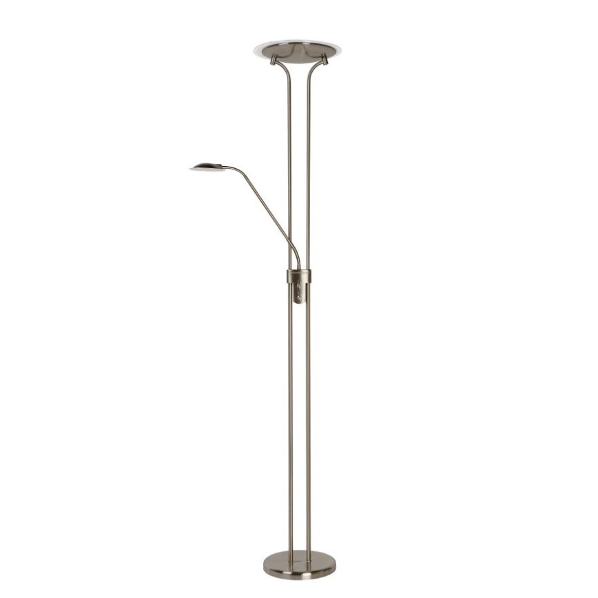 Lucide 19792/24/12 - LED Stehlampe CHAMPION-LED 1xLED/20W/230V+1xLED/4W/230V