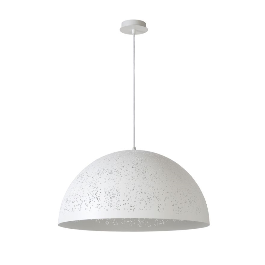 Lucide 21406/60/31 - Hängeleuchte ETERNAL 1xE27/60W/230V weiss 60 cm