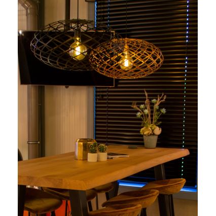 Lucide 21417/65/30 - Hängeleuchte WOLFRAM 1xE27/60W/230V