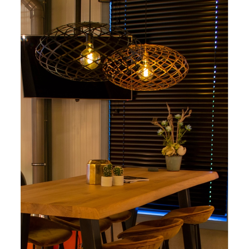Lucide 21417/65/30 - Hängeleuchte WOLFRAM 1xE27/60W/230V