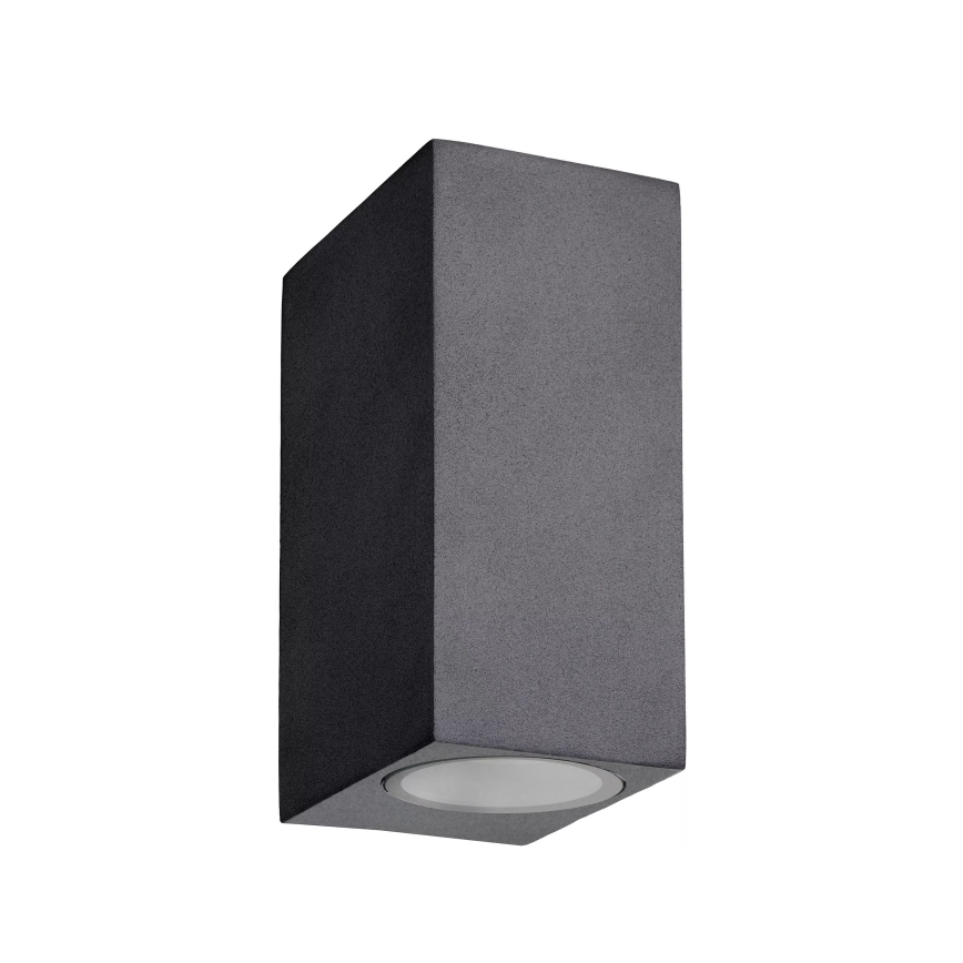 Lucide 22860/10/30 - Dimmbare LED-Outdoor-Wandleuchte ZORA 2xGU10/5W/230V IP44