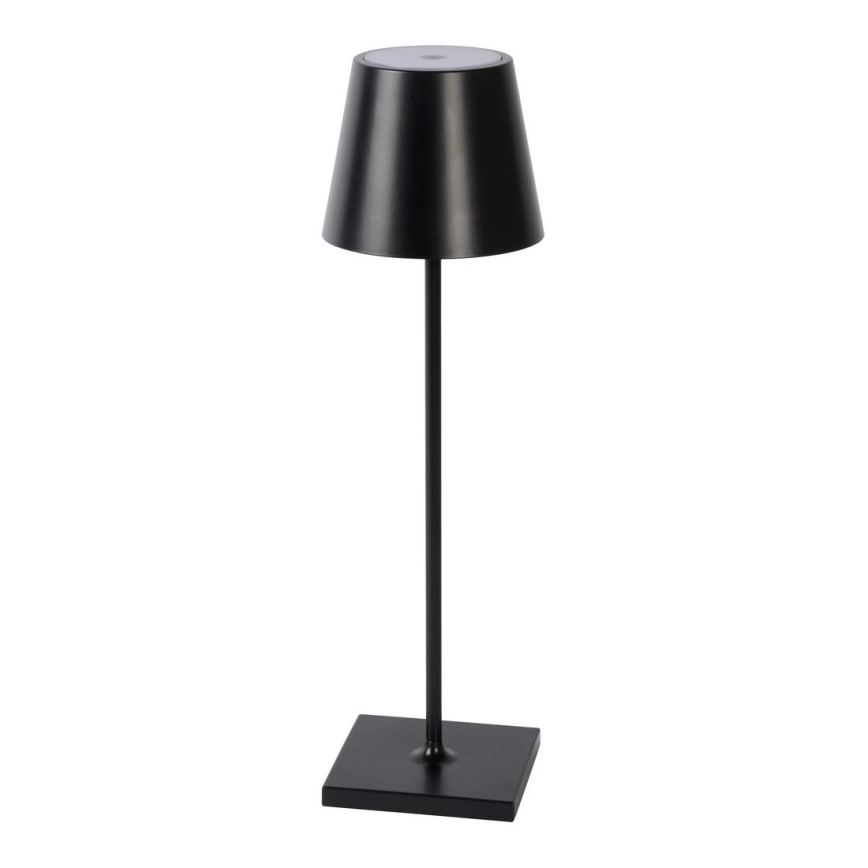 Lucide 27888/03/30 - LED dimmbare Tischleuchte JUSTIN LED/2,2W/5V IP54 schwarz