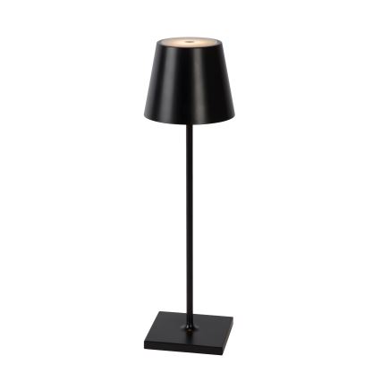 Lucide 27888/03/30 - LED dimmbare Tischleuchte JUSTIN LED/2,2W/5V IP54 schwarz