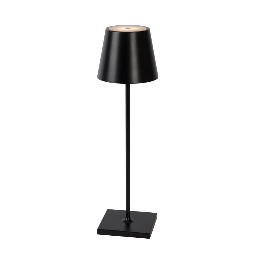 Lucide 27888/03/30 - LED dimmbare Tischleuchte JUSTIN LED/2,2W/5V IP54 schwarz
