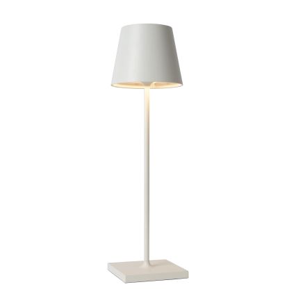 Lucide 27888/03/31 - LED dimmbare Tischleuchte JUSTIN LED/2,2W/5V IP54 weiß